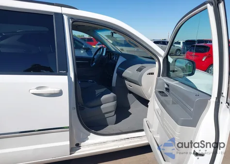 2009 Dodge Grand Caravan Sxt из США, поврежденный, VIN 2D8HN54X99R566235